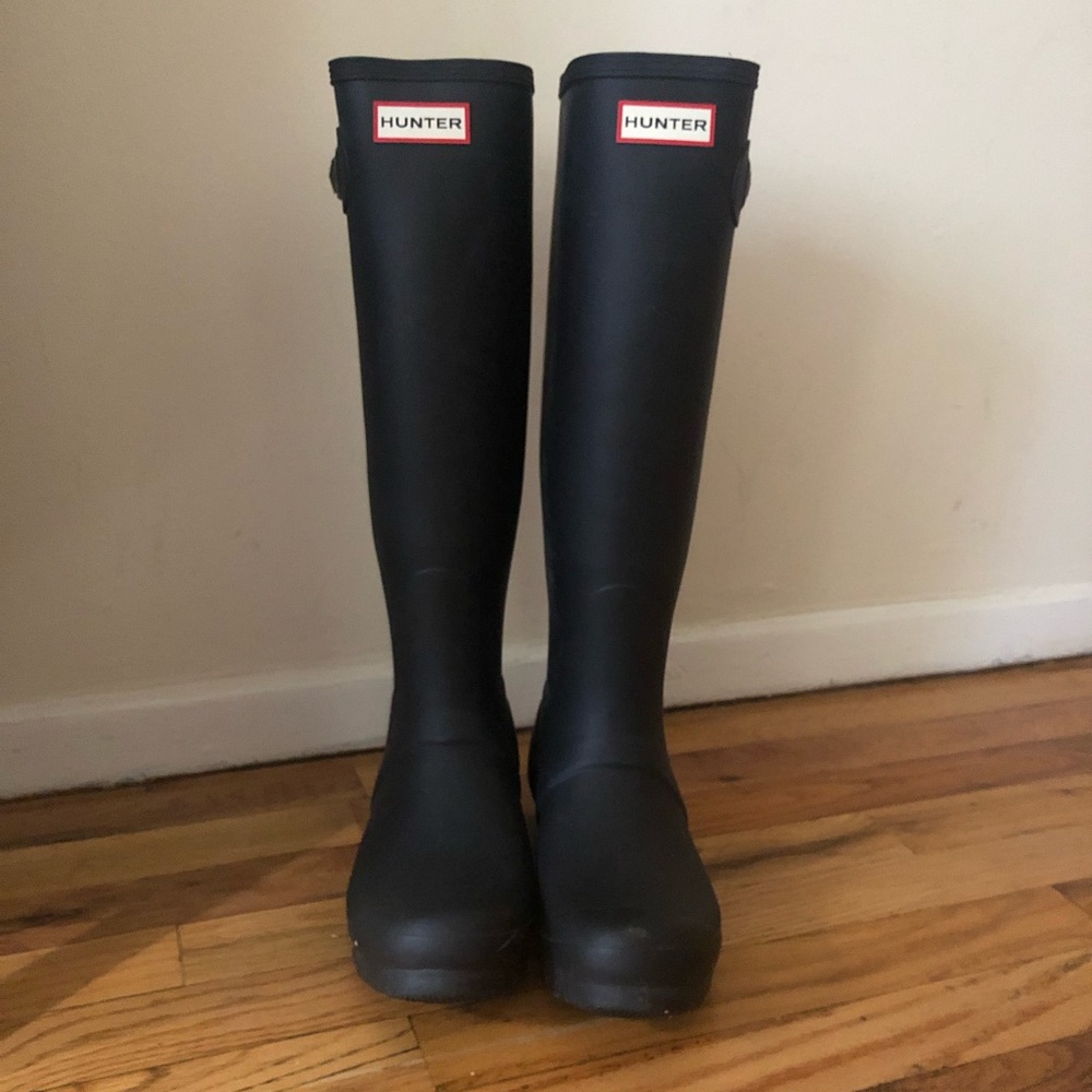 Hunter Tall Rainboots (black)